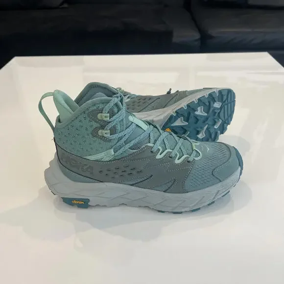 $169 Hoka Anacapa Breeze Mid color-trellis / mist green Size 9.5 B - Picture 7 of 12